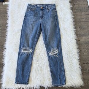 American Eagle Mom Jean In Blue Size 4 High Waist